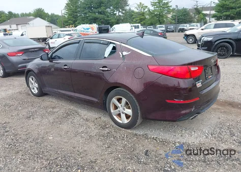 2014 Kia Optima Lx из США, поврежденный, VIN 5XXGM4A74EG296748